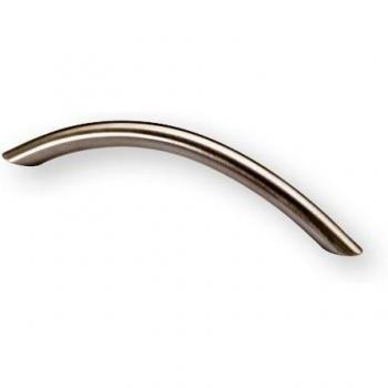 Nicia Poignée courbe Hettich 96 mm en acier inoxydable