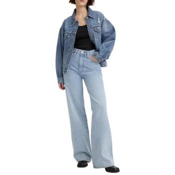 Pantalón Levi’s Wide Leg Azul con Corte Ribcage