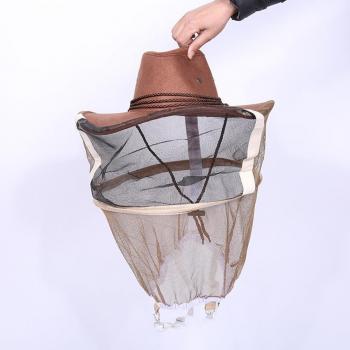 Full Face Mosquito Net Hat