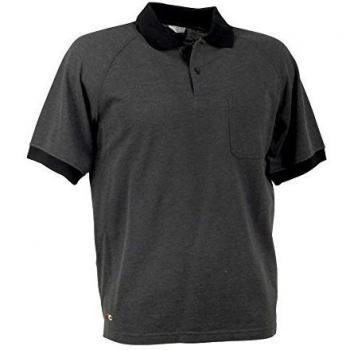 Cofra Polo Martinique, Manga Corta, Color Gris, Talla XL