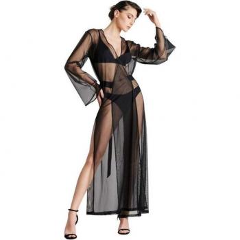 Déshabillé Chic Noir S/M