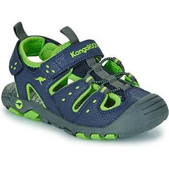 Boys’ Kangaroos K‑Trek Outdoor Blue Slides