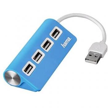 Hama 4-in-1 USB Hub Europe