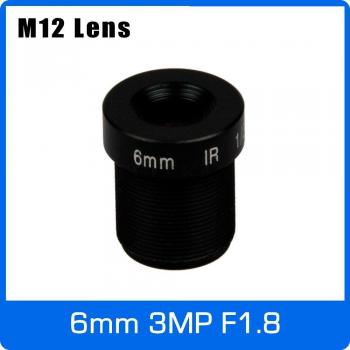 3Megapixel 6mm F1.8 CCTV Lens for HD 1080P AHD Camera