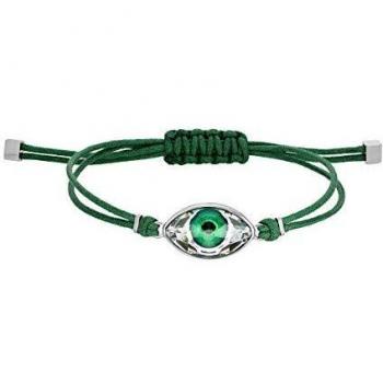 Bracelet protection verdoyant Swarovski Power Collection en acier inoxydable