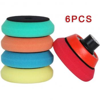 3-Inch Buffing Pads for Waxing and Cleaning