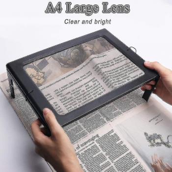 Loupe d’appoint lumineuse A4