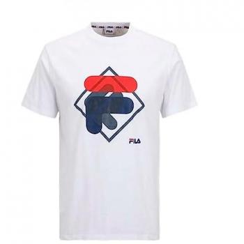 Top enfant Fila Fat0340 – blanc, col arrondi