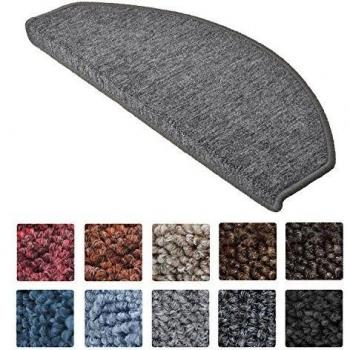 Beautissu Set de 15 Tapis Antidérapants pour Escalier 65x28cm