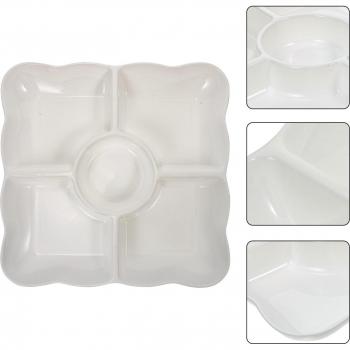 2-Pack Multi-Compartment Candy Dish