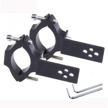 Set Completo TG11 Moto Luz Giratoria Frontal con Soporte Espejo
