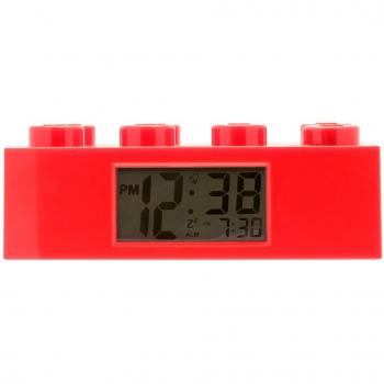 LEGO 9002168 Orologio a Mattoncini Rosso per Piccoli Costruttori