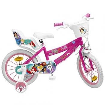 Toimsa Bicicletta 16 per Bambine 5-8 Anni