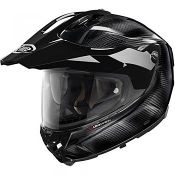 X-Lite X-552 Ultra Carbon Puro N-Com Casco Moto Integrale Touring Nero Taglia S