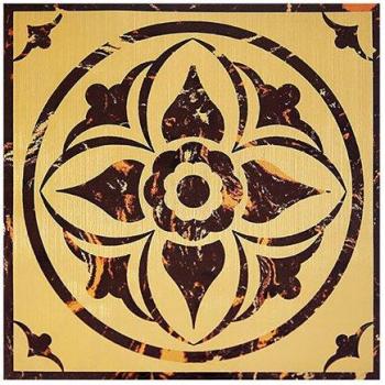 Floral and Marble Pattern Self-Adhesive Tile Stickers for Kitchen Q3