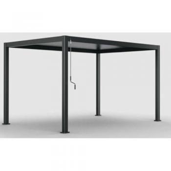 Pergola Autoportante 4x3 m Evora Graphite – Gris Hespéride