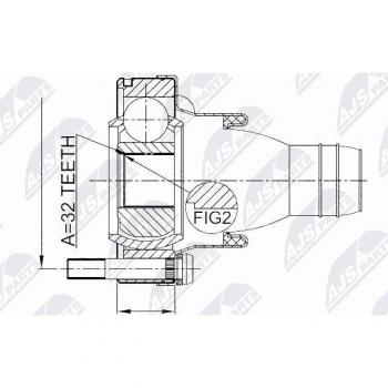 Giunti Semiasse NTY BM‑002 – Kit NPW