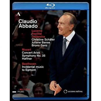 Mozart:: Concert Arias / Beethoven: Incidental Music To Egmont: Claudio Abbado (Blu-Ray)
