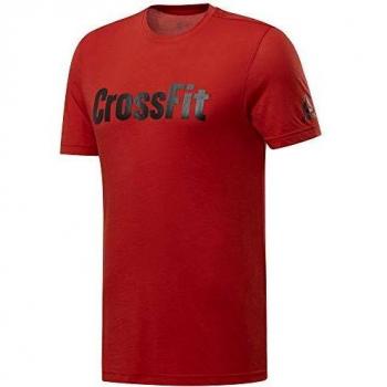 Reebok Crossfit Read Tee T-Shirt Homme XL Rouge (Rouge Legacy)