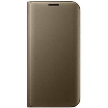 Samsung S7 Edge Gold Flip‑Style Phone Case