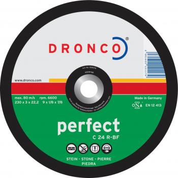 Dronco C 24 R PERFECT Flat Stone Cutting Disc 300mm