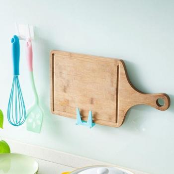 Soporte de plástico para estantes de baño