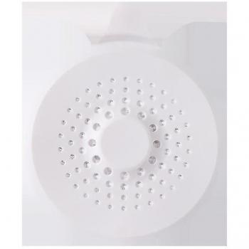 Filtre à Cheveux Silicium avec Ventouses, Double Protection – Blanc