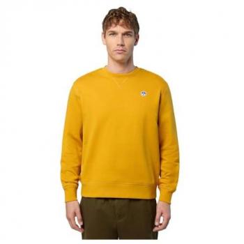 North Sails Sudadera con Logotipo Amarillo para Hombre (M)