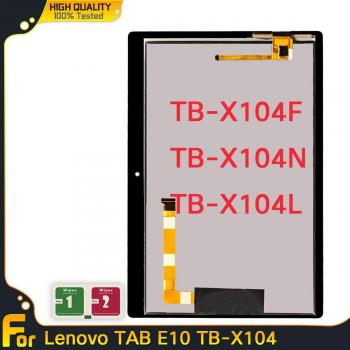 Pantalla táctil LCD de 10,1 para Lenovo TAB E10, compatible con modelos TB-X104