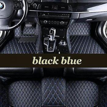 Accessoire Tapis de Sol BMW F10 – 5 Emplacements, Noir/Blue