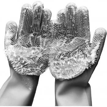 Silicone Cleaning Gloves for Kitchen Use