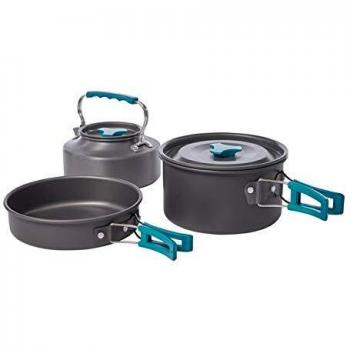 Juego de cocina McKinley anodizado azul oscuro