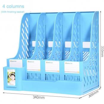 4-Column Desk Organizer