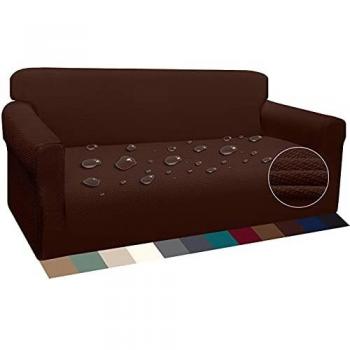 Luxurlife 1 Piece Super Thick Sofa Cover for 3 Cushion Couch Water Repellent Slipcover