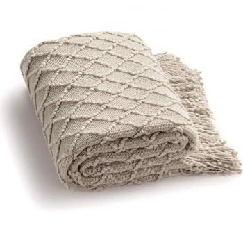 Lightweight Knitted Bedspread