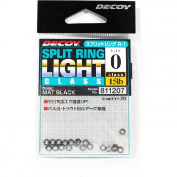 Anello Trappola R-1 Split Light Nera 0 (1207)