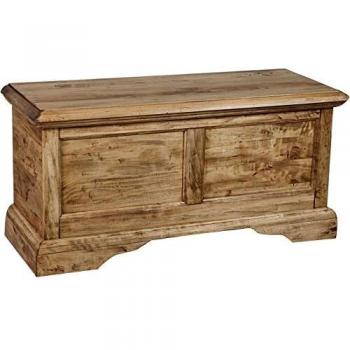 BISCOTTINI Country-Style Chest Solid Lime Wood 100x38x48 cm
