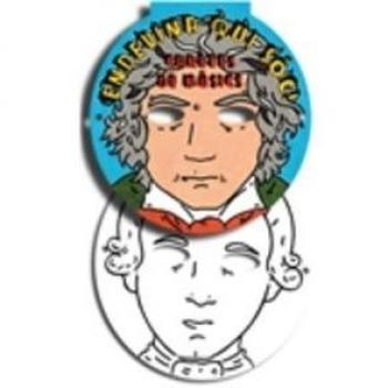 Endivina qui sóc! Caretes de Músics: Juha, aprèn i pinta!.