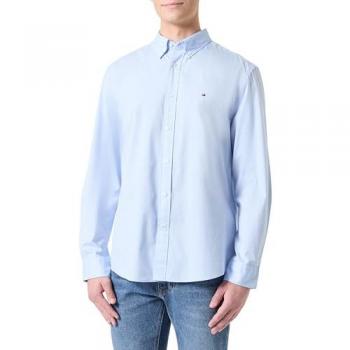 Camicia Tommy Hilfiger Flex Blue Sky XL Popeline