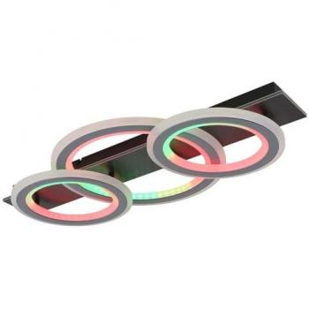 Globo Deckenleuchte Opal grau 1 Brennstelle