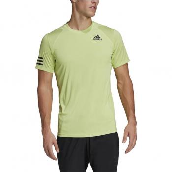 Adidas Tee Uomo Club 3-Stripes Lime