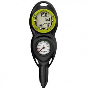 Suunto CB-2 IN LINE Druckmesser und Zoop Novo Lime Set