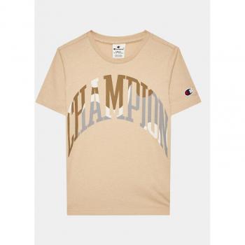 Champion T-Shirt 306362 Beige Basic T-Shirt
