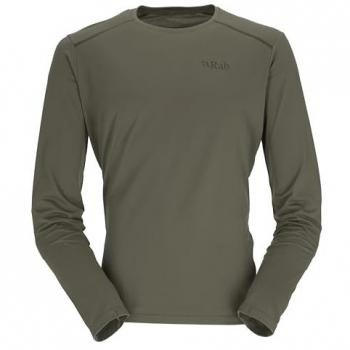 Rab Force Men's Performance Long Sleeve Tee – XL Light Khaki