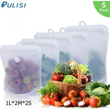 Bolsas Silicona Reutilizables para Snacks y Comida