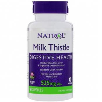 Natrol Milk Thistle 525 mg – 60‑Capsule Bottle