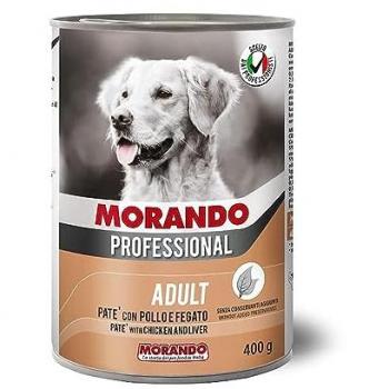 6 LATTINE PATÉ gr. 400 PER CANI 'MIGLIORCANE PROFESSIONAL' MORANDO