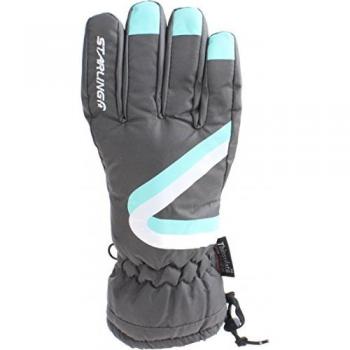 Gray Junior Ski Gloves by Taslan 6/164