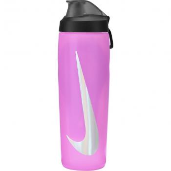 Accesorio Nike Refuel: Botella 700 ml, Tapa de Bloqueo – Rosa