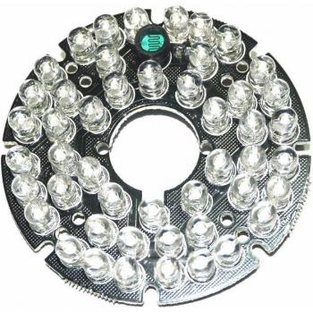 CCTV Zubehör: 60mm Infrarotlicht mit 48 LEDs